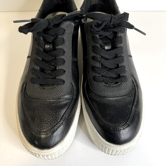 EUC‼️Mix No.6 Ebele Platform Black Sneakers -7.5M - Picture 2 of 6